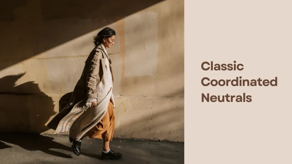 Classic Coordinated Neutrals clothes